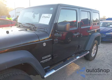 2017 Jeep Wrangler Unlimited Sport 4X4 from USA, damaged, VIN 1C4BJWDG8HL627216